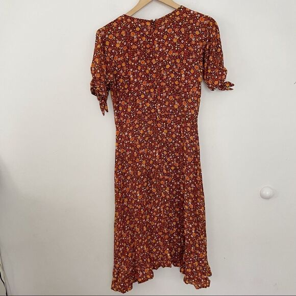 FAITHFULL THE BRAND Emilia Floral Midi Dress - Picture 8 of 9